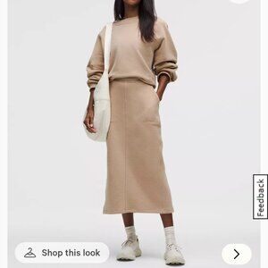 Loungeful High-Rise Midi Skirt